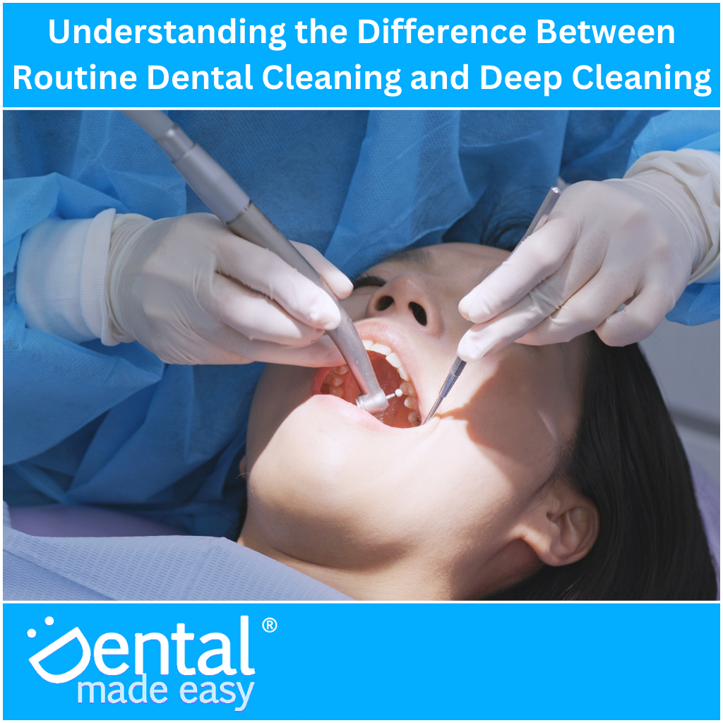 The Difference Between Routine Dental Cleaning & Deep Cleaning